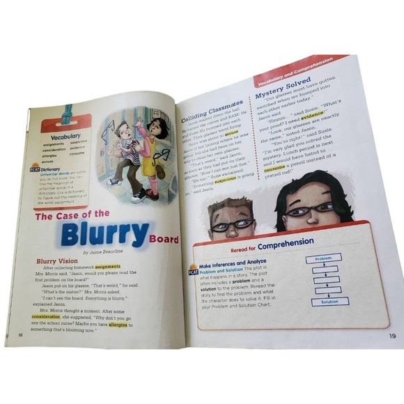 TREASURES Reading/language Arts 4th Grad Education School Book - Picture 8 of 12